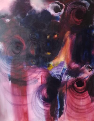 Inside Worlds Canvas Painting