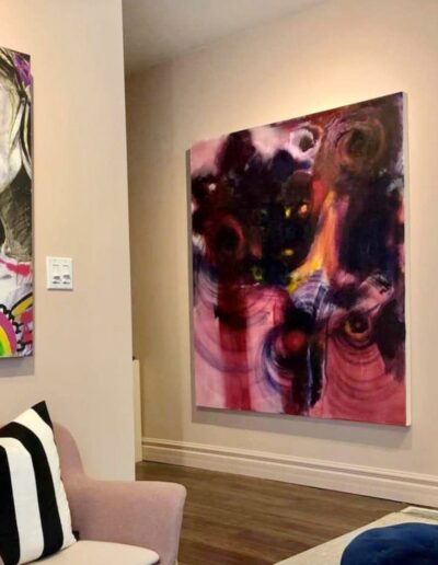 Inside Worlds Canvas Painting 2