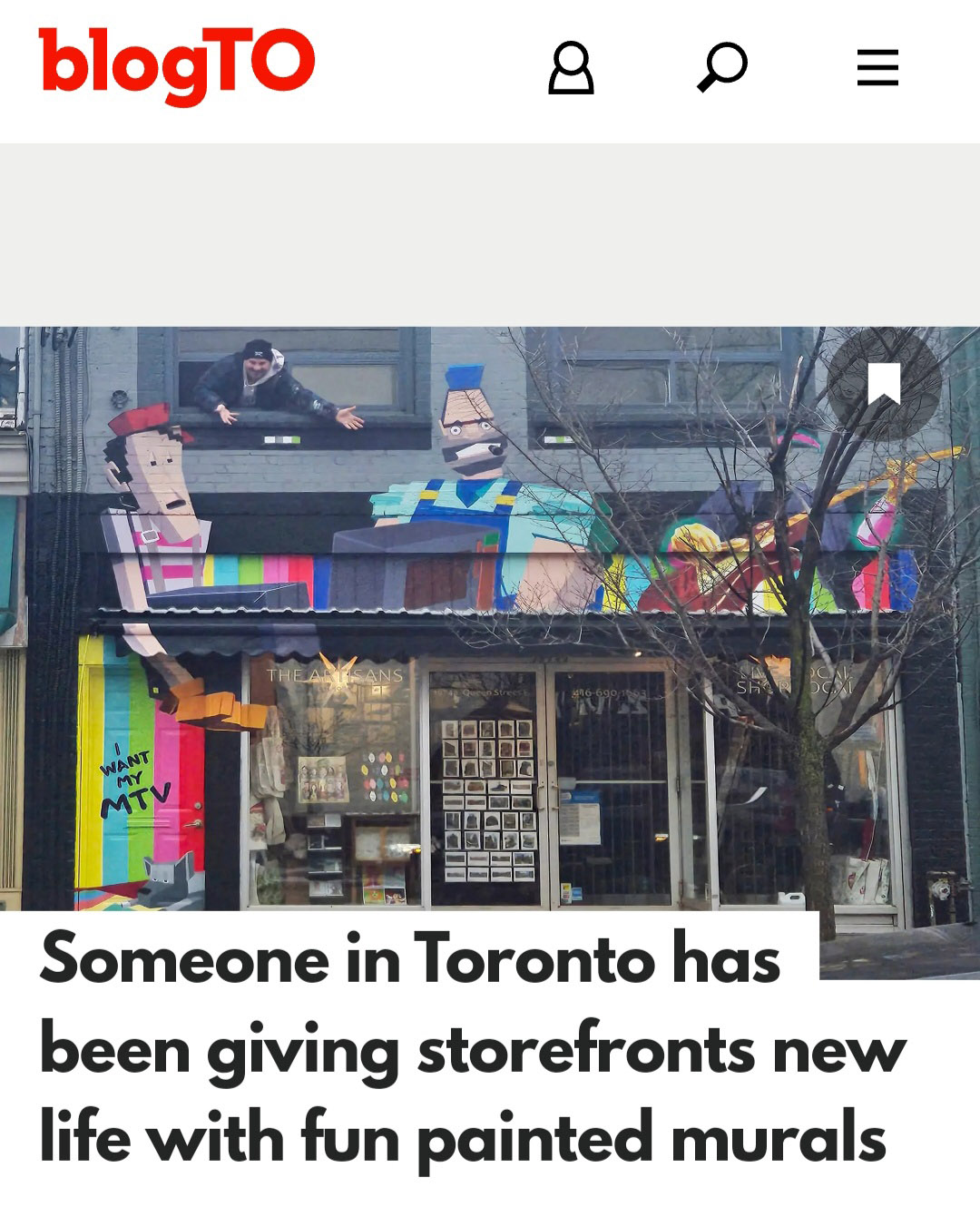 BlogTO - Money For Nothing Story